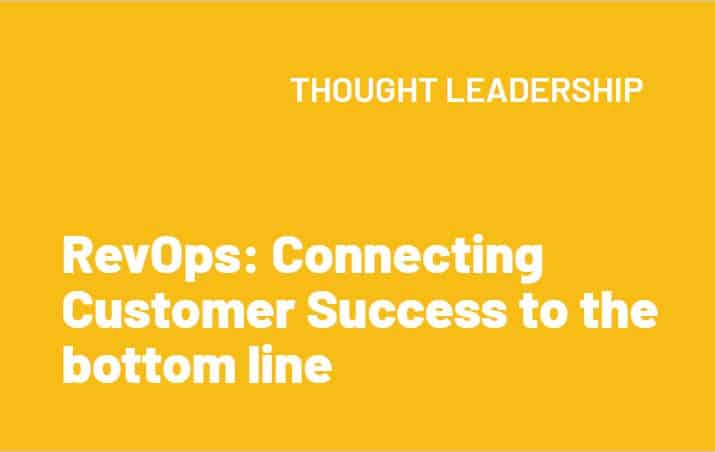 Q&A recap: Using RevOps to connect Customer Success to the bottom line